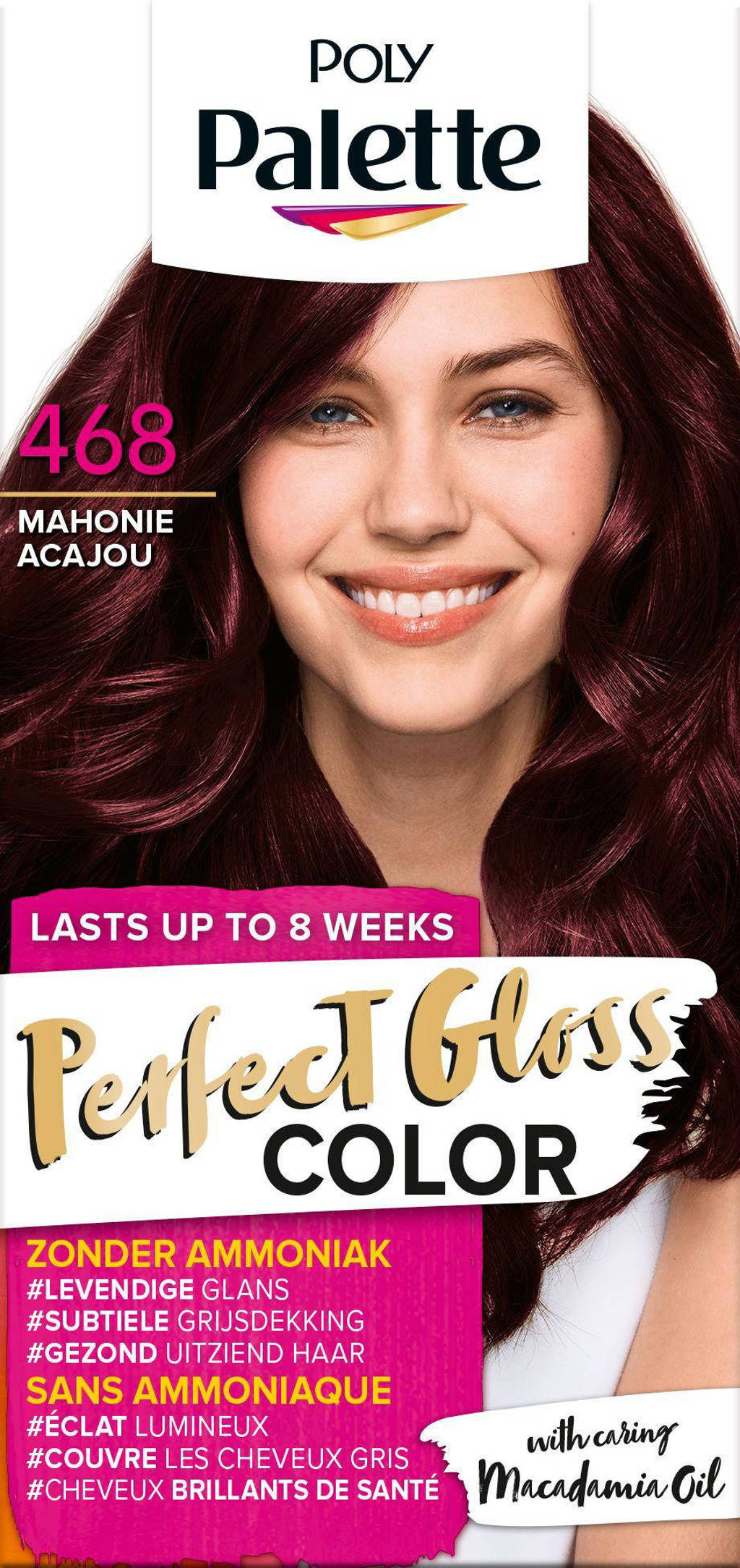 Schwarzkopf Poly Palette 468 Subtiel Mahonie