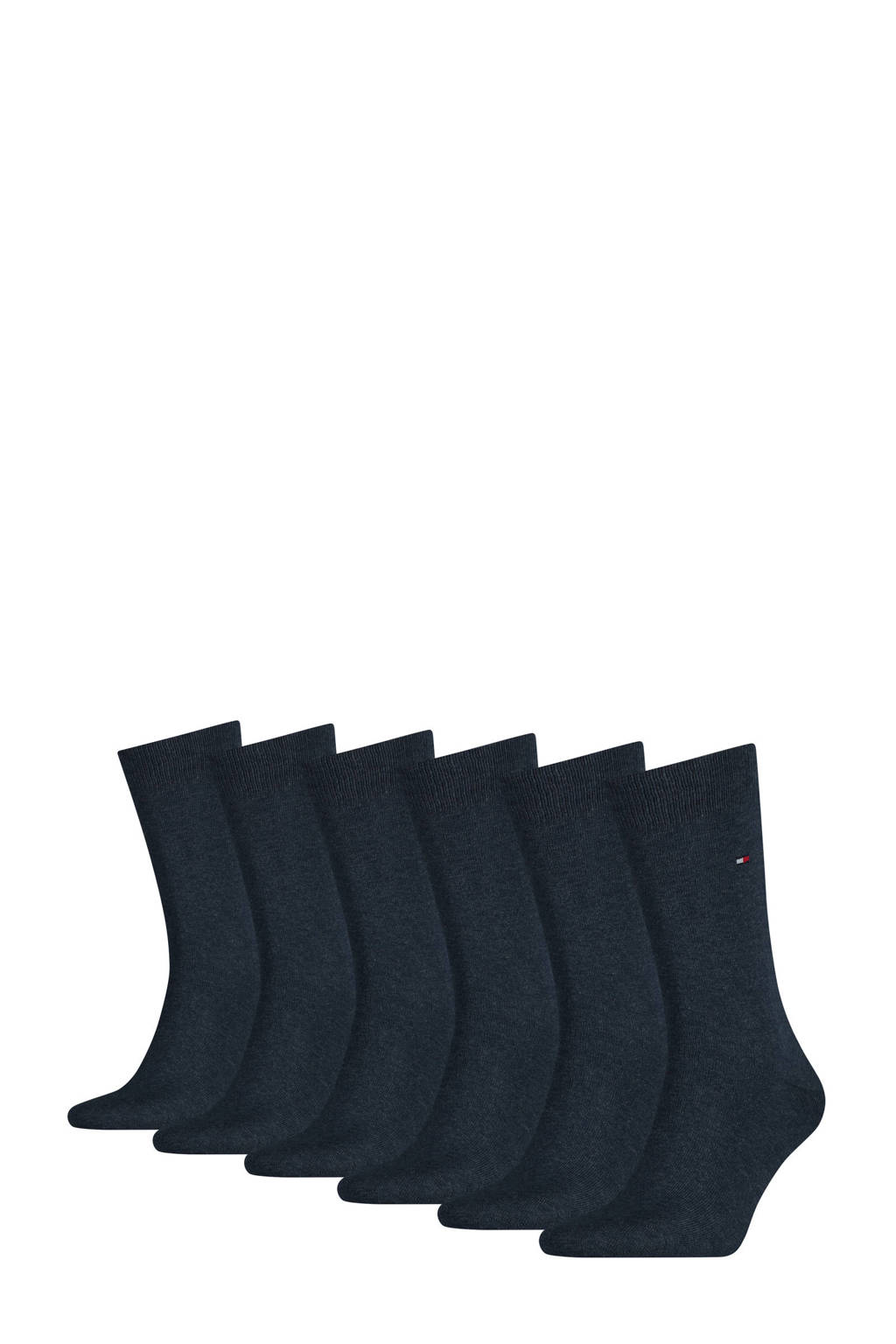 Tommy Hilfiger sokken - set van 6 blauw, Blauw