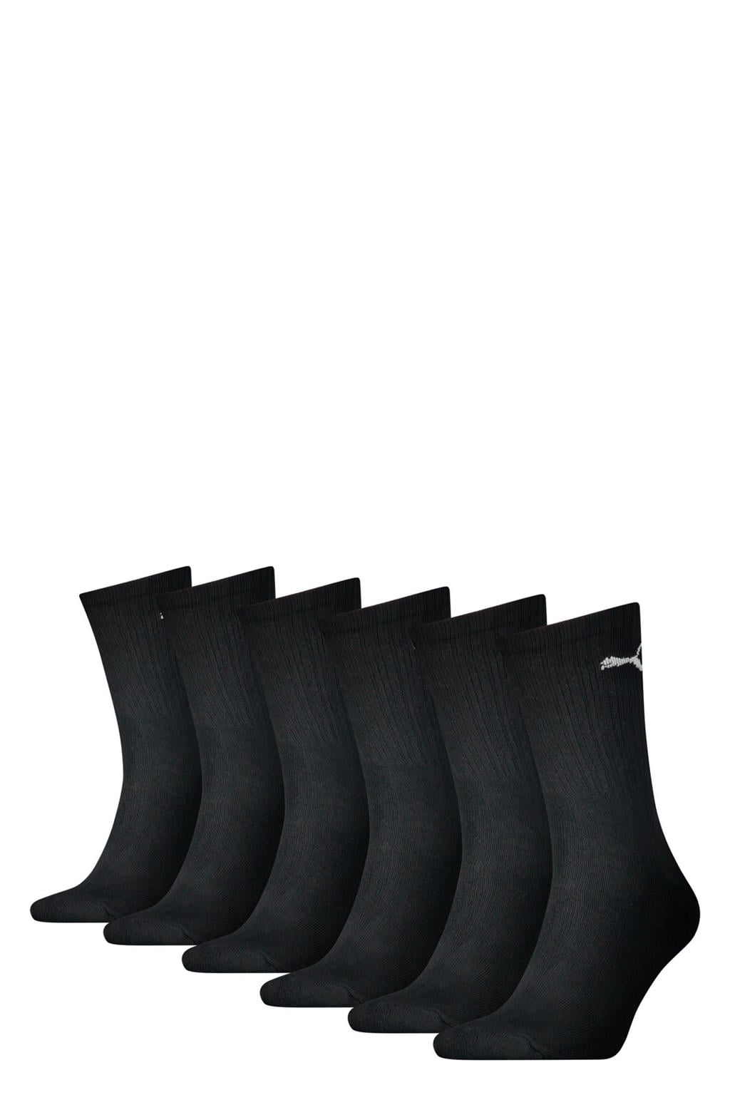 Puma sokken - zwart (set van 6)