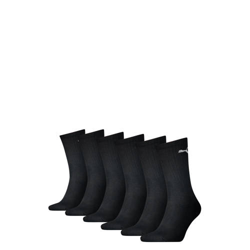 Puma sokken - set van 6 zwart afbeelding