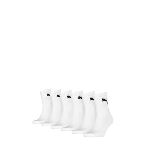 Puma sokken - set van 6 wit afbeelding