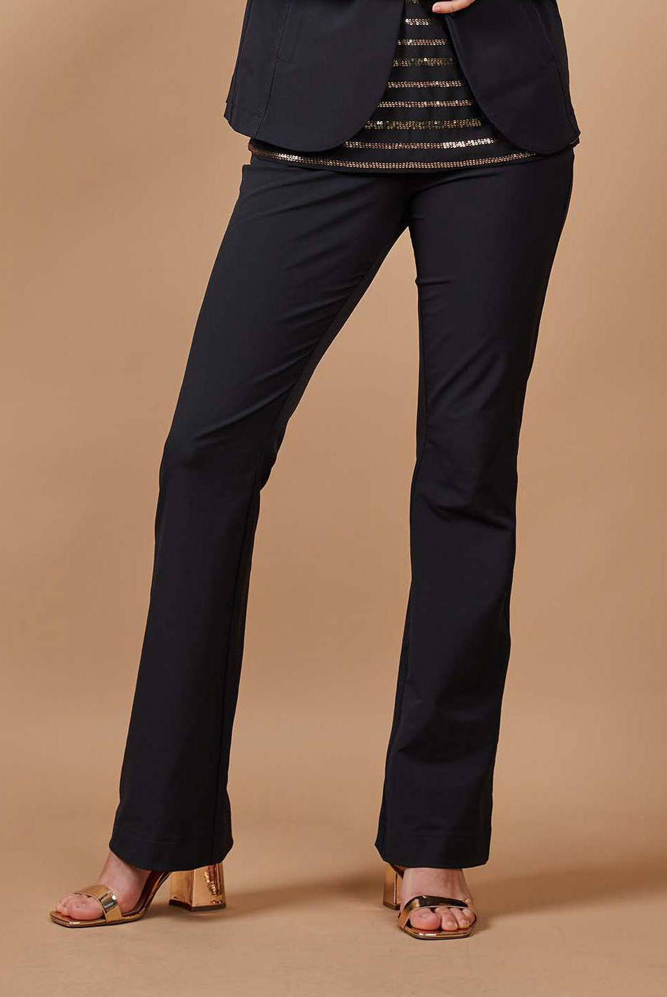 Toni Stoffen broek zwart zakelijke stijl Mode Broeken Stoffen broeken 