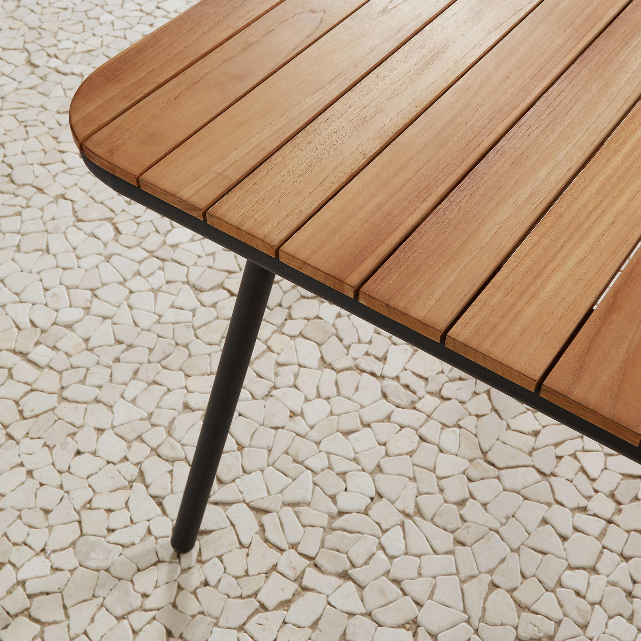 Wehkamp Home teak tuintafel Lombok (180x90 cm) - Afbeelding 6
