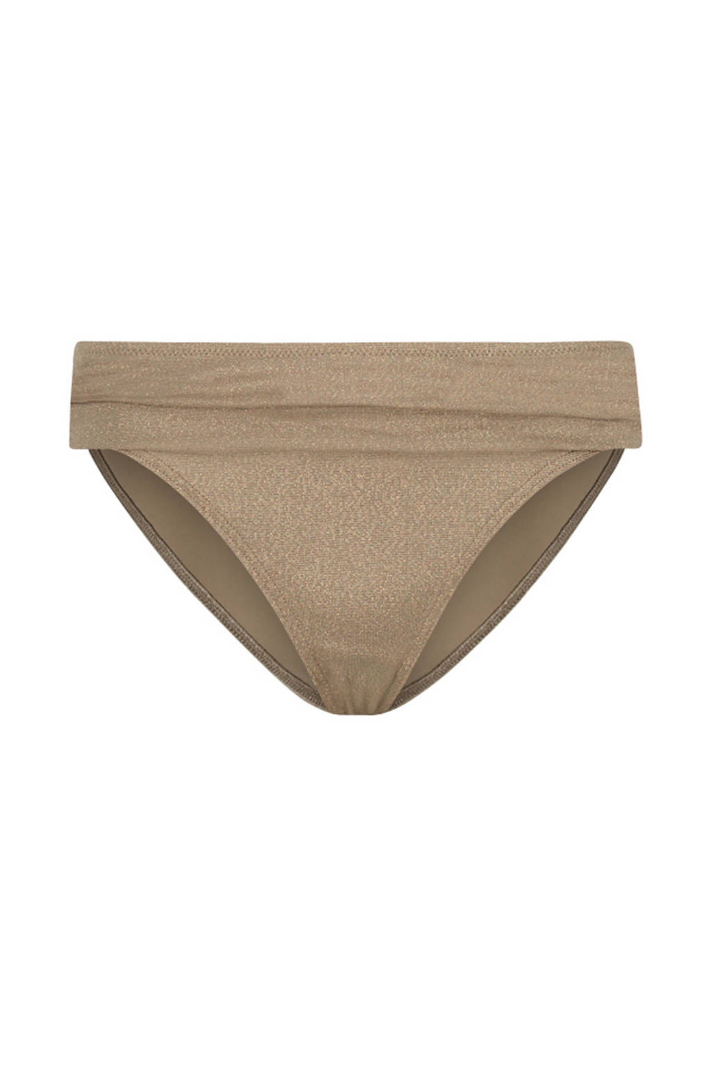Cyell bikinibroekje Sunset Sparkle met lurex goud