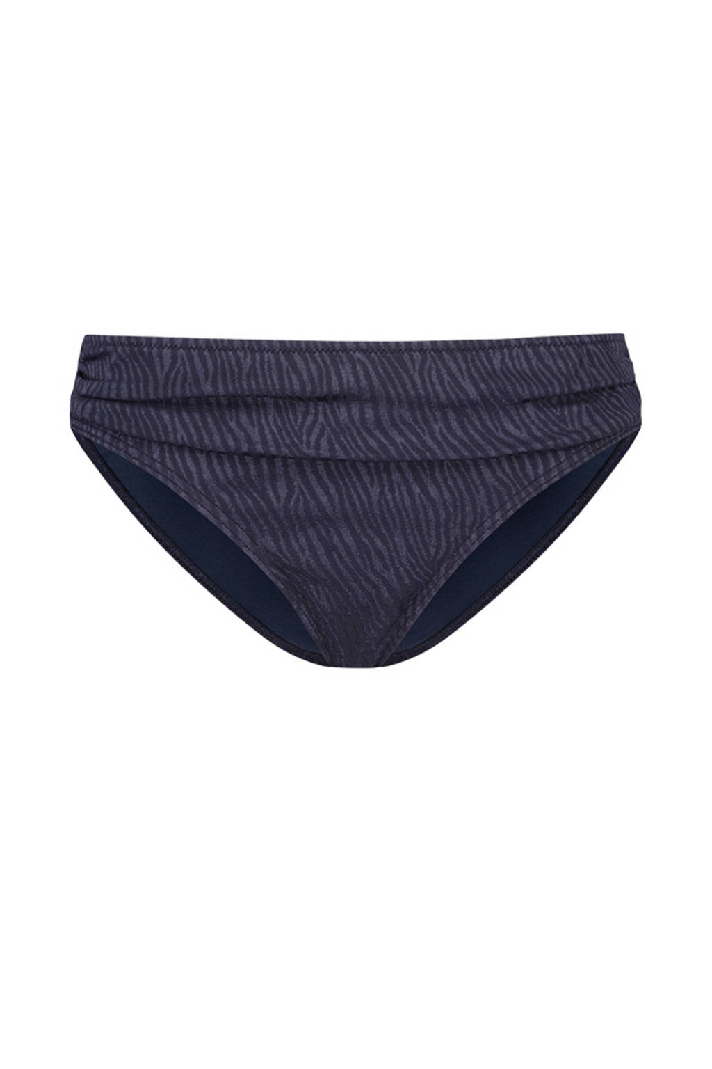 Cyell bikinibroekje Midnight Zebra donkerblauw