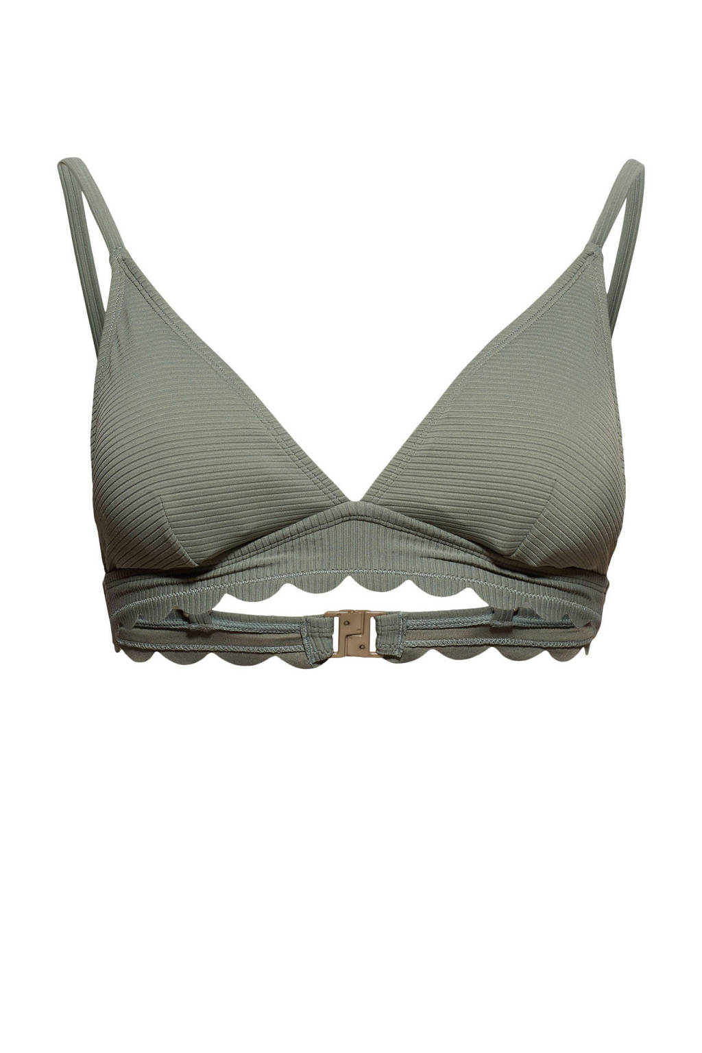 ESPRIT Women Beach triangel bikinitop olijfgroen, Olijfgroen