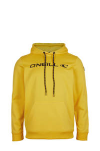 O'Neill hoodie Rutile met logo geel