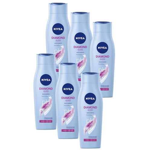 Wehkamp NIVEA Diamond Gloss Care Shampoo 250 ml - voordeelverpakking aanbieding