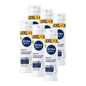 Sensitive - 6 x 250 ml - Scheerschuim
