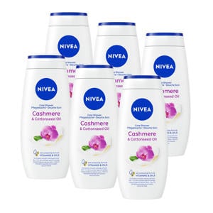 Care & Cashmere douchecrème - 6 x 250 ml - voordeelverpakking