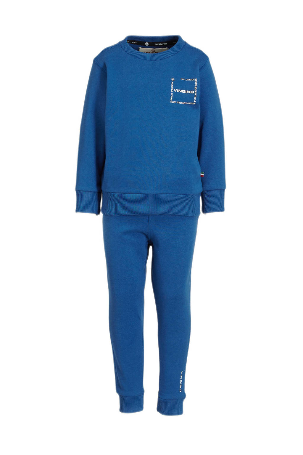 Vingino sweater + joggingbroek Ninko blauw