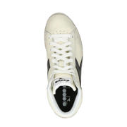 thumbnail: Diadora Diadora hoge leren sneakers off white/zwart