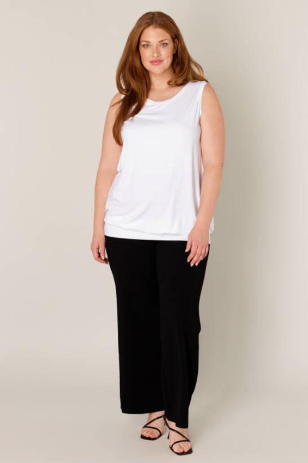 Base Level Curvy top Yasmina wit
