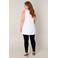 Base Level Curvy top Abbigail wit