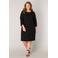 Base Level Curvy jurk Addy zwart
