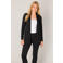 Base Level fijngebreid vest Yayla zwart