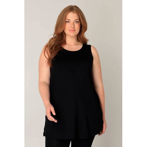 Base Level Curvy top Abbigail zwart afbeelding