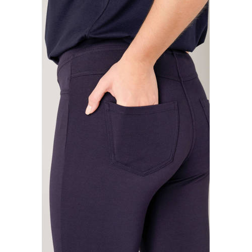 Base Level skinny tregging Ornika donkerblauw afbeelding
