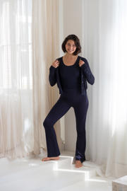thumbnail: Base Level high waist flared tregging Yallie zwart