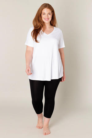 cropped basis legging Audrey  zwart