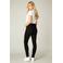 Base Level high waist skinny jeans Fay zwart