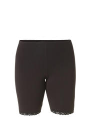 thumbnail: Base Level Curvy basis korte legging Ava zwart