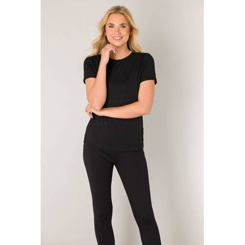 Base Level basic T-shirt Yalba zwart afbeelding