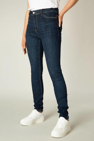 high waist skinny jeans Fay dark denim