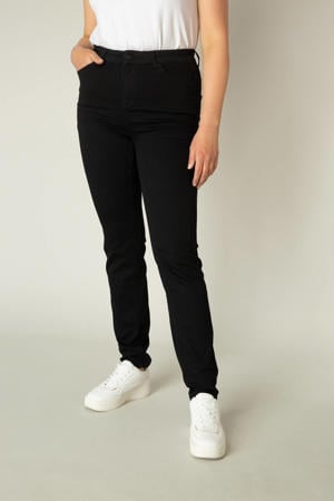 push-up slim fit jeans Joya zwart