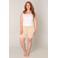 Base Level Curvy basis korte legging Ava nude