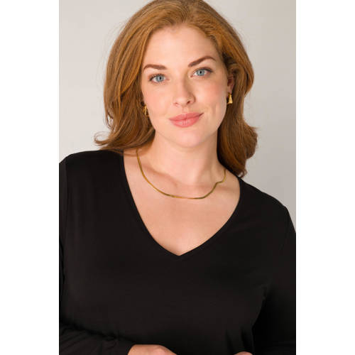 Base Level Curvy longsleeve Alize zwart afbeelding