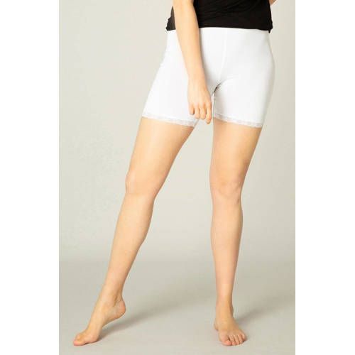 Base Level cycling short Keilani wit afbeelding