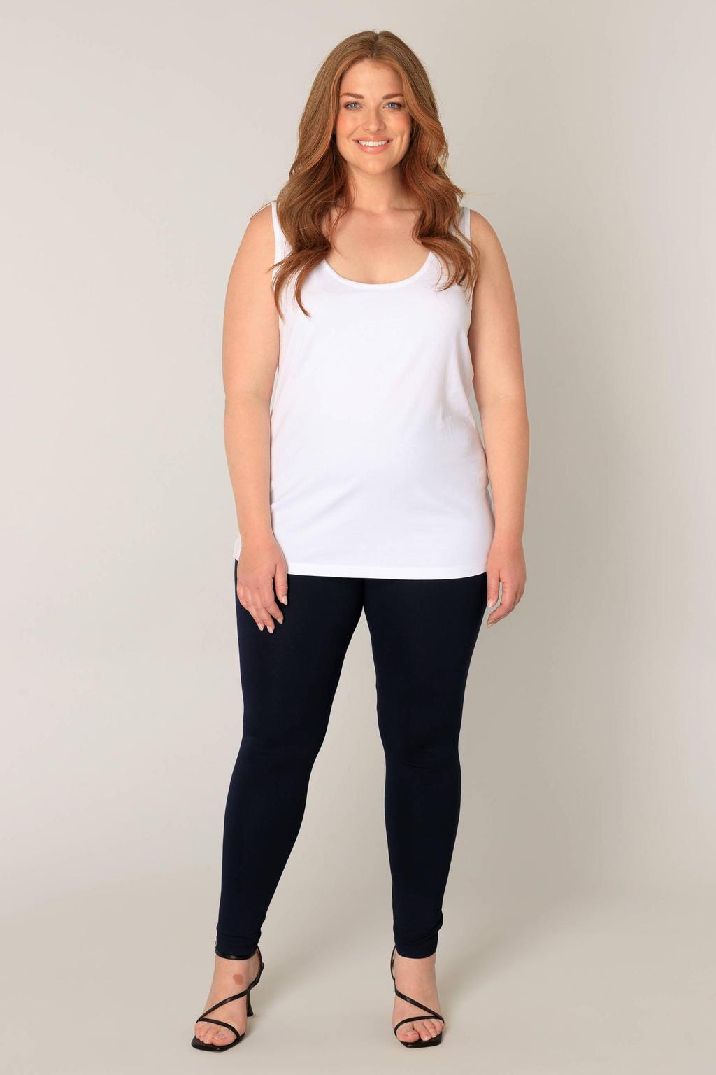 Base Level Curvy skinny legging Andrea donkerblauw