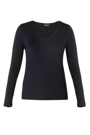 basic longsleeve Alize donkerblauw