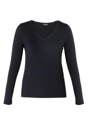 basic longsleeve Alize donkerblauw