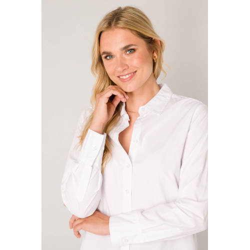 Base Level blouse Yune wit afbeelding