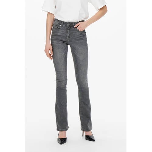 ONLY flared jeans ONLBLUSH grey denim afbeelding