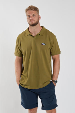 polo Plus Size light olive green