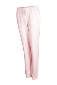 Lichtroze dames Papillon joggingbroek van katoen met regular fit, regular waist en elastische tailleband met koord