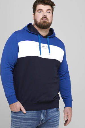 hoodie JJMONSE  Plus Size classic blue