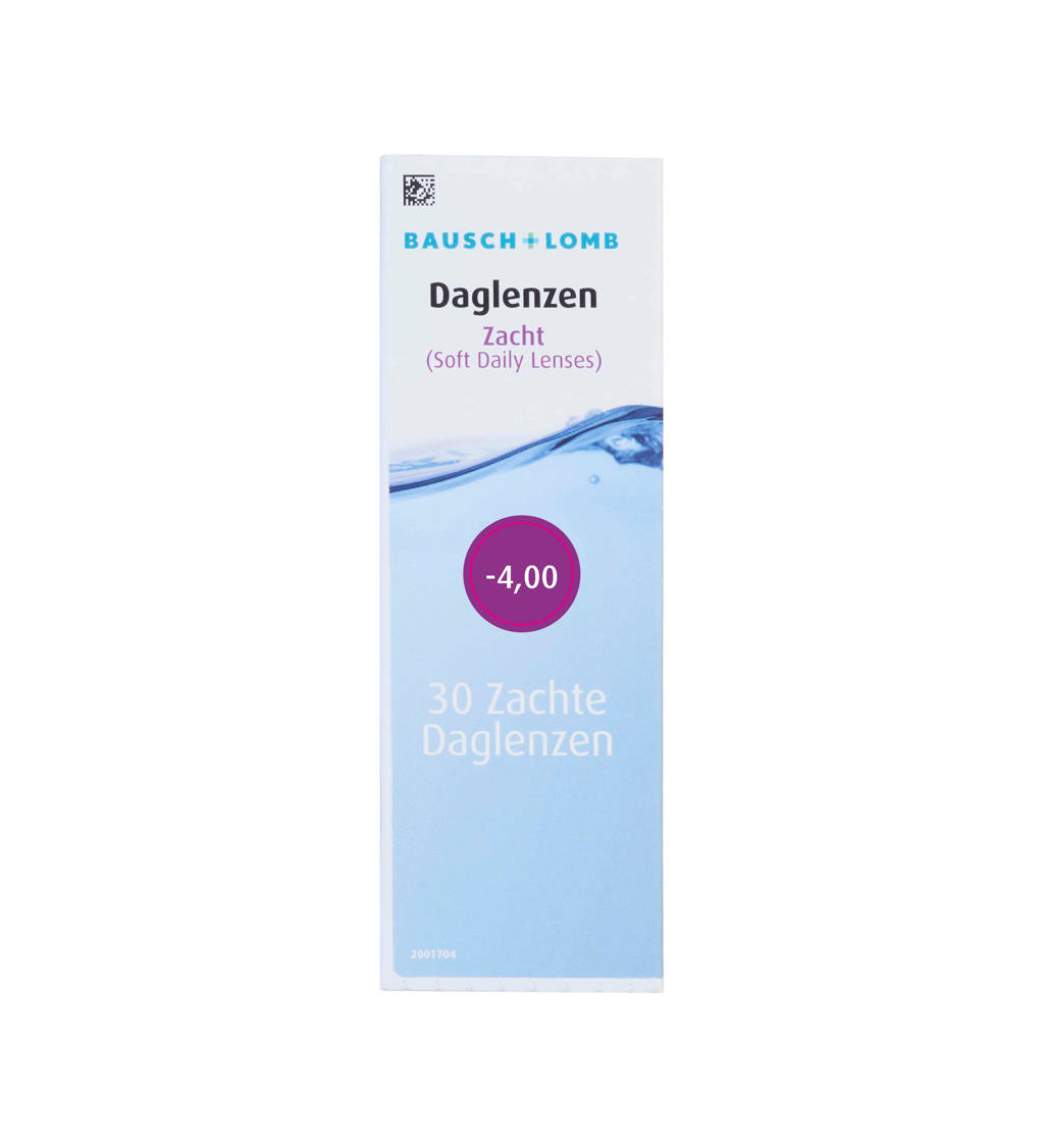 Bausch+Lomb Daglenzen -4,00 - 30 stuks