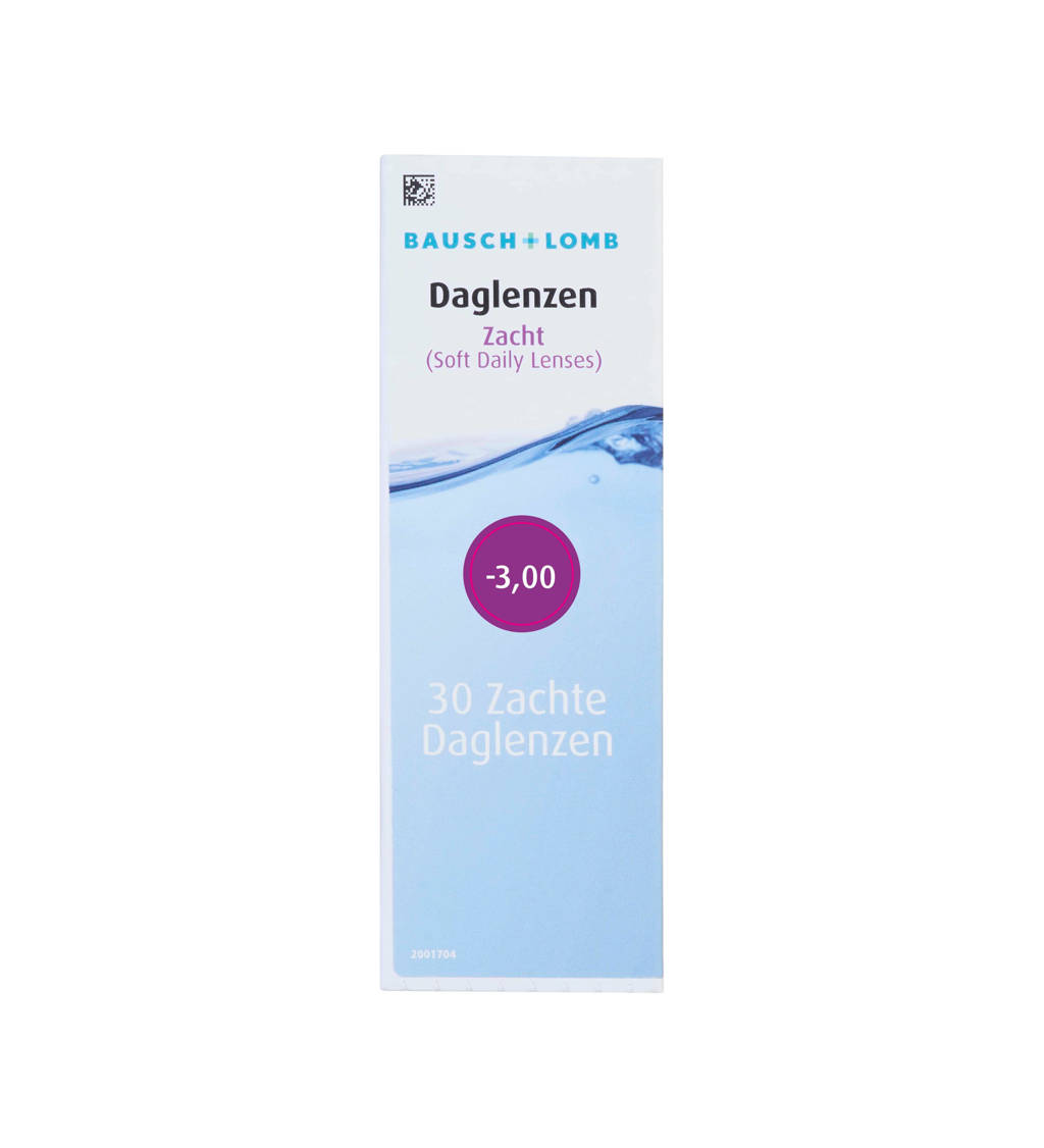 Bausch+Lomb Daglenzen -3,00 - 30 stuks