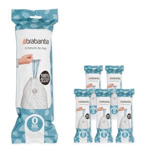 PerfectFit Vuilniszakken - 30 l - Code O - 6 rollen x 20 stuks