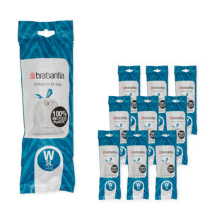 PerfectFit Vuilniszakken - 5 l - Code W - 10 rollen x 20 stuks