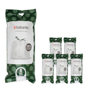 PerfectFit Vuilniszakken - 36 l - Code R - 6 rollen x 20 stuks