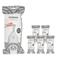 Brabantia PerfectFit Vuilniszakken - 50/60 l - Code H - 6 rollen x 20 stuks