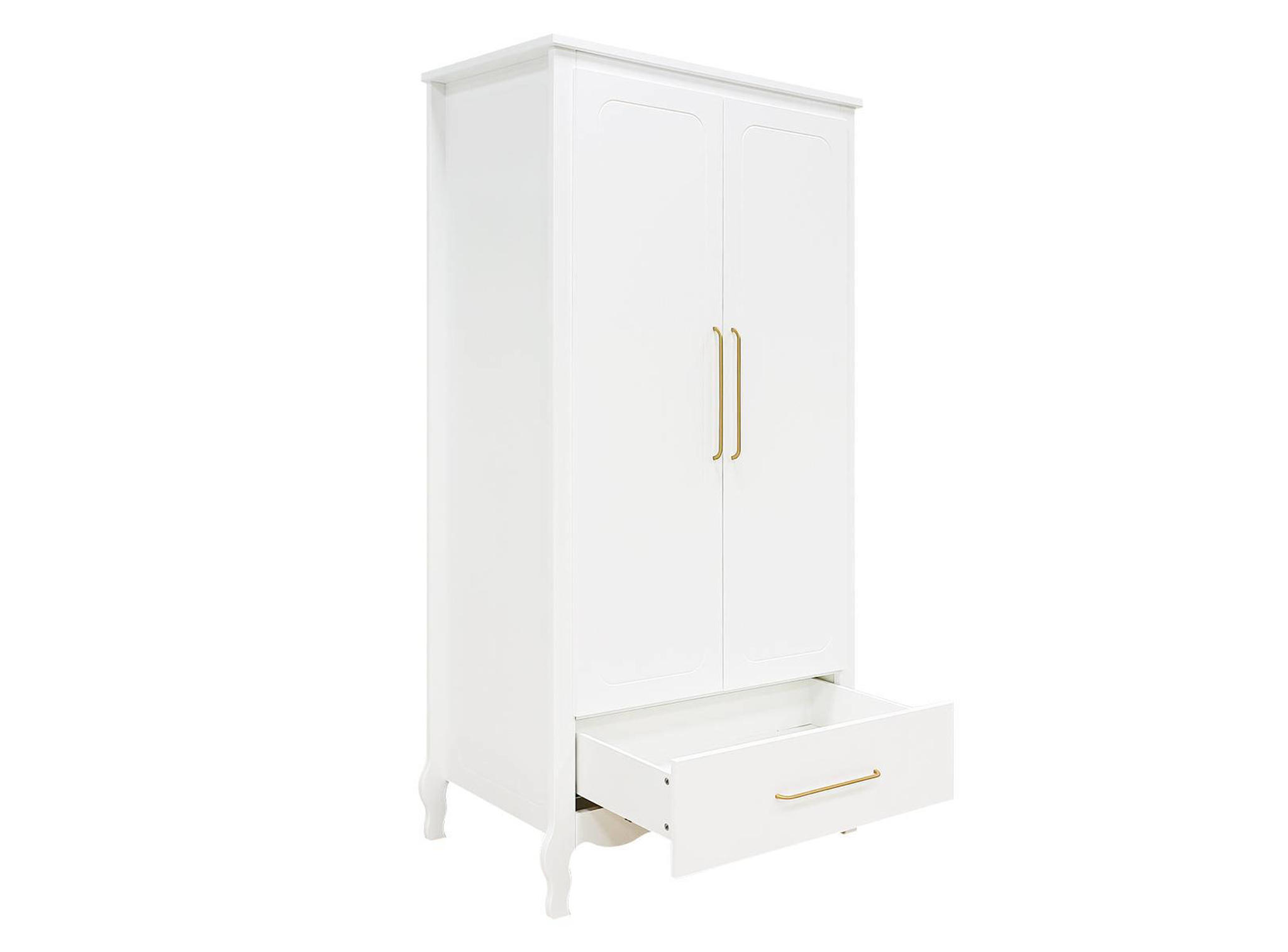 Bopita Elena 2-deurskast XL met lade - Wit - Afbeelding 3