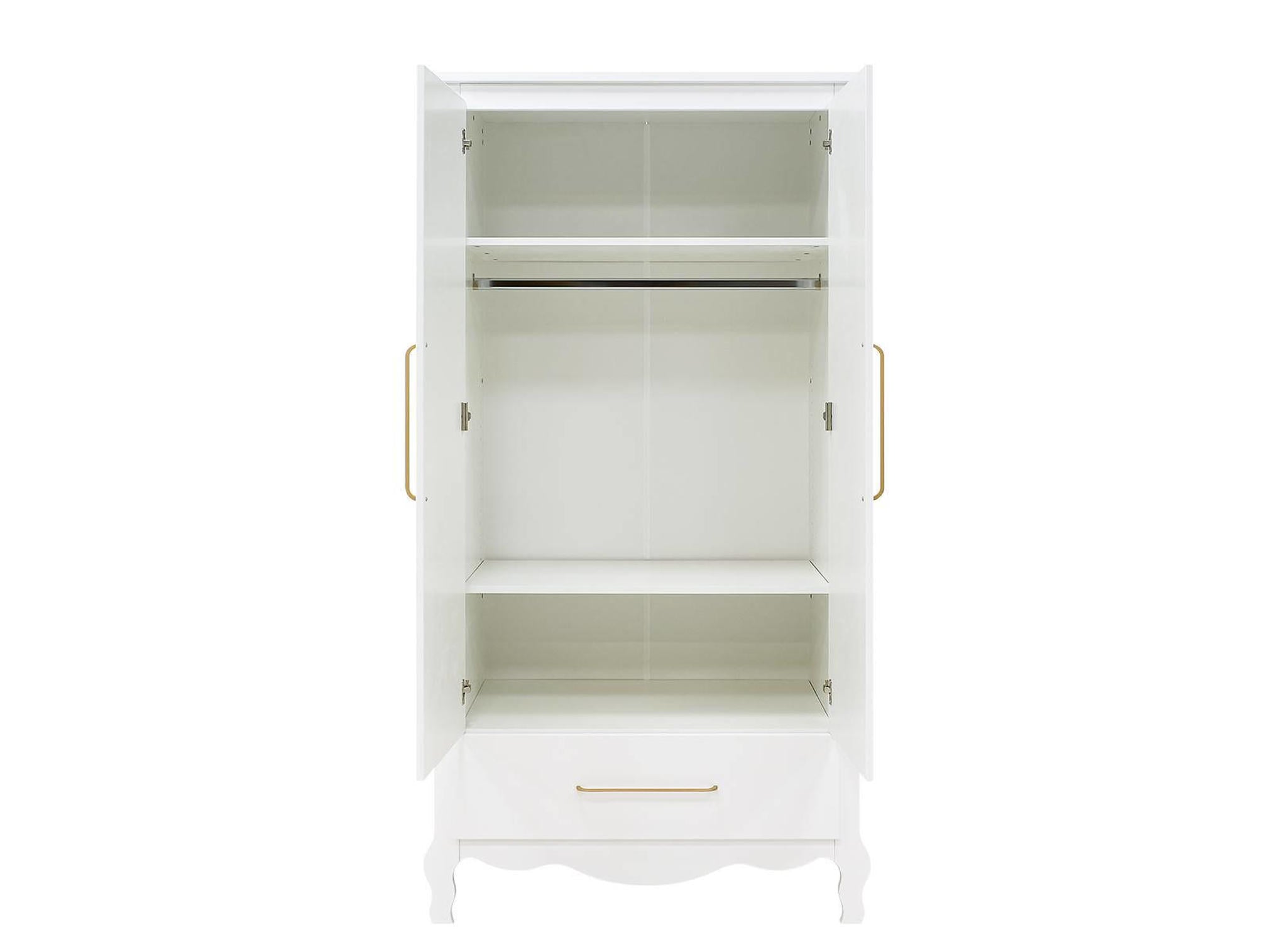 Bopita Elena 2-deurskast XL met lade - Wit - Afbeelding 5