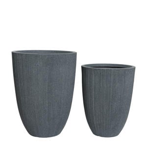 bloempot Lennox set van 2 (Ø44, 37 cm)