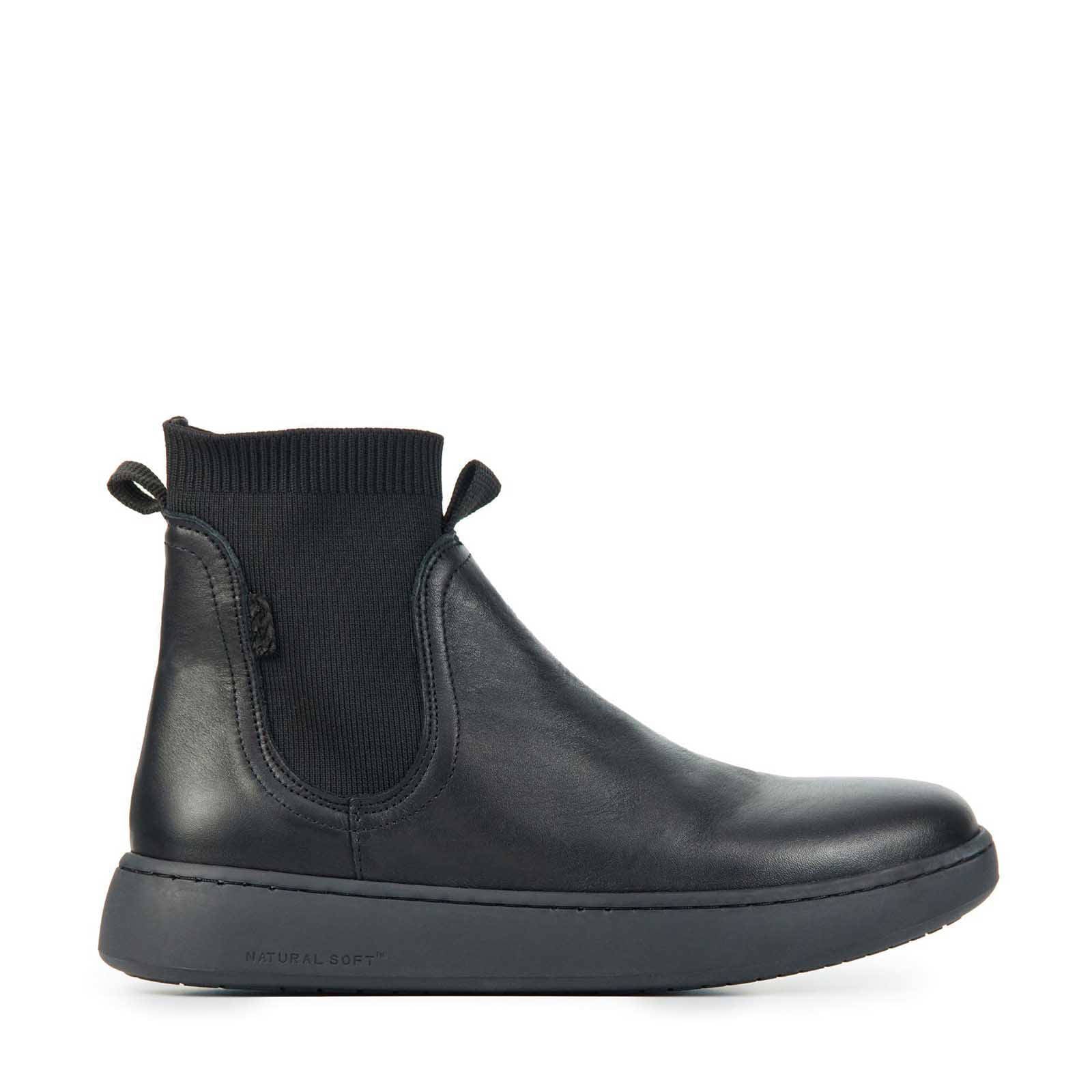 Woden Taylor leren chelsea boots zwart | wehkamp